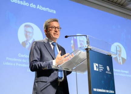 Carlos Moedas, Presidente de la Câmara Municipal de Lisboa y Presidente de la Casa da América Latina