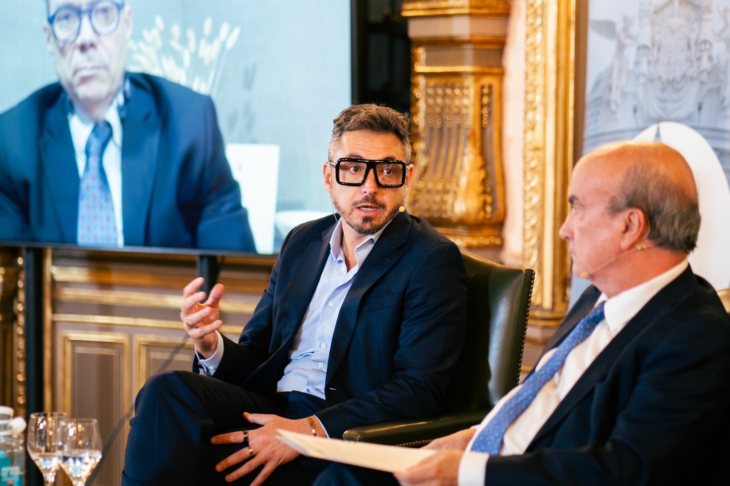 Fernando Manjarín, CEO de Quales y Mariano Jabonero, Secretario General de la OEI
