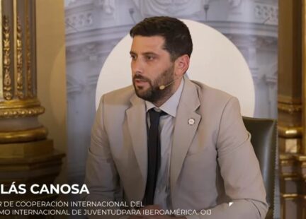 Nicolás Canosa, Director de Cooperación Internacional del Organismo Internacional de Juventud para Iberoamérica, OIJ