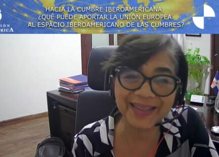 Olaya Dotel, Viceministra de Cooperación Internacional de la República Dominicana